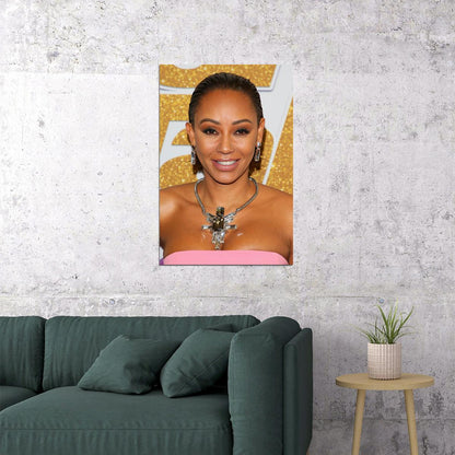 Mel B Celebrity Musician Singer Artist Idol Poster Wall Art Print Home Wall Decor - xonomax