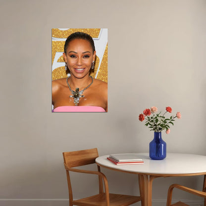 Mel B Celebrity Musician Singer Artist Idol Poster Wall Art Print Home Wall Decor - xonomax
