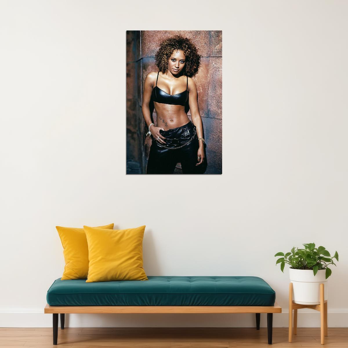 Mel B Celebrity Pop Music Singer Artist Star Poster Wall Art Print Home Wall Decor - xonomax