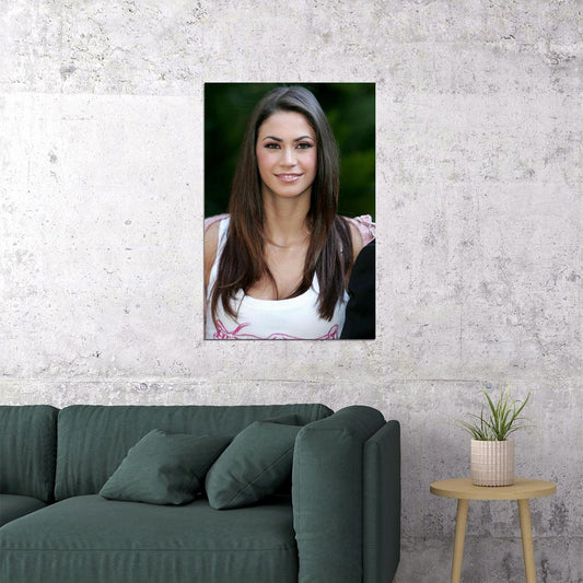 Melissa Satta Celebrity Tv Presenter Model Star Poster Wall Art Print Home Wall Decor - xonomax