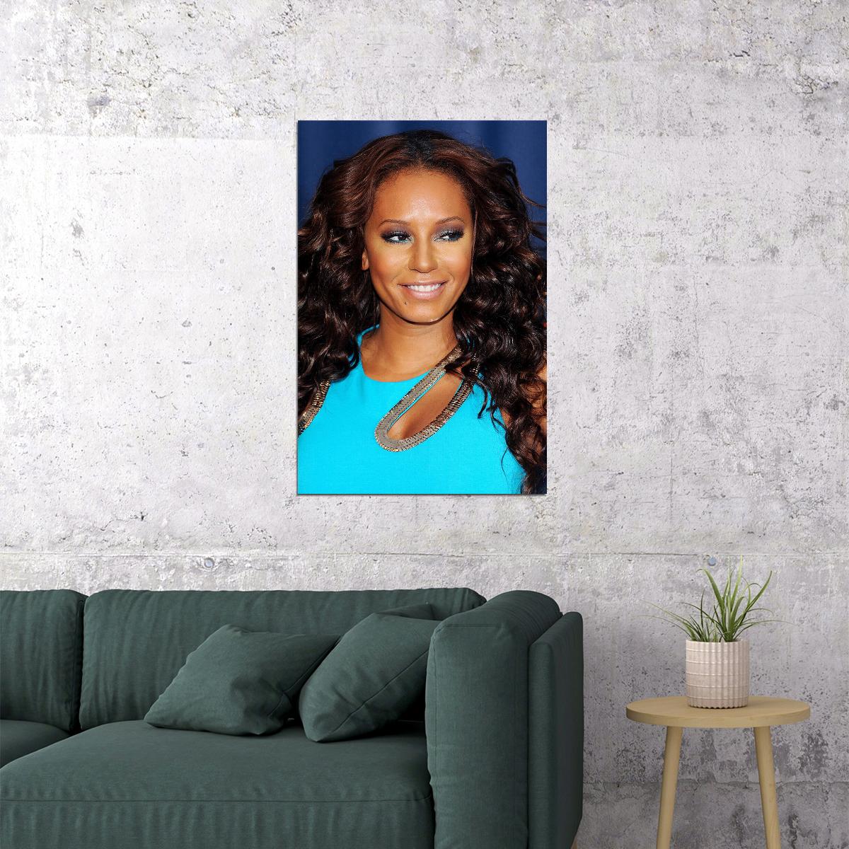 Mel B Celebrity Rap Music Singer Artist Star Poster Wall Art Print Home Wall Decor - xonomax