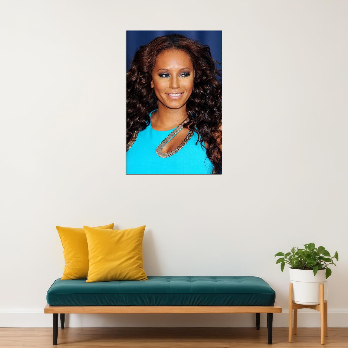 Mel B Celebrity Rap Music Singer Artist Star Poster Wall Art Print Home Wall Decor - xonomax
