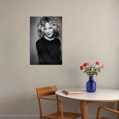 Meg Ryan Celebrity Tv Series Actor Artist Idol Poster Wall Art Print Home Wall Decor - xonomax
