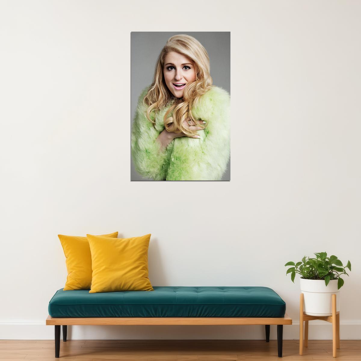 Meghan Trainor Celebrity Singer Artist Idol Poster Wall Art Print Home Wall Decor - xonomax