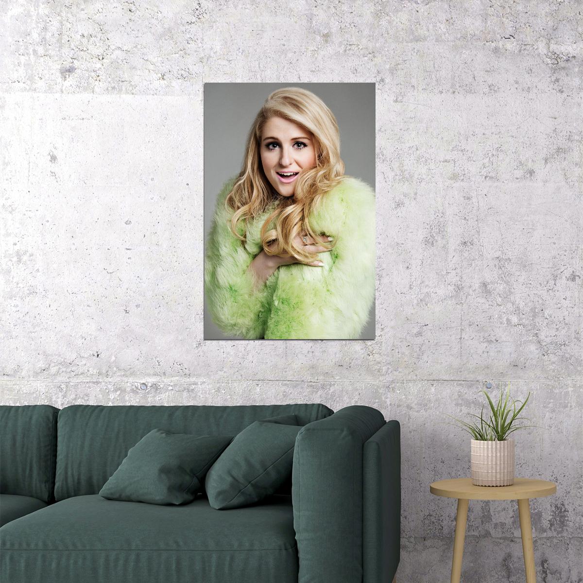 Meghan Trainor Celebrity Singer Artist Idol Poster Wall Art Print Home Wall Decor - xonomax