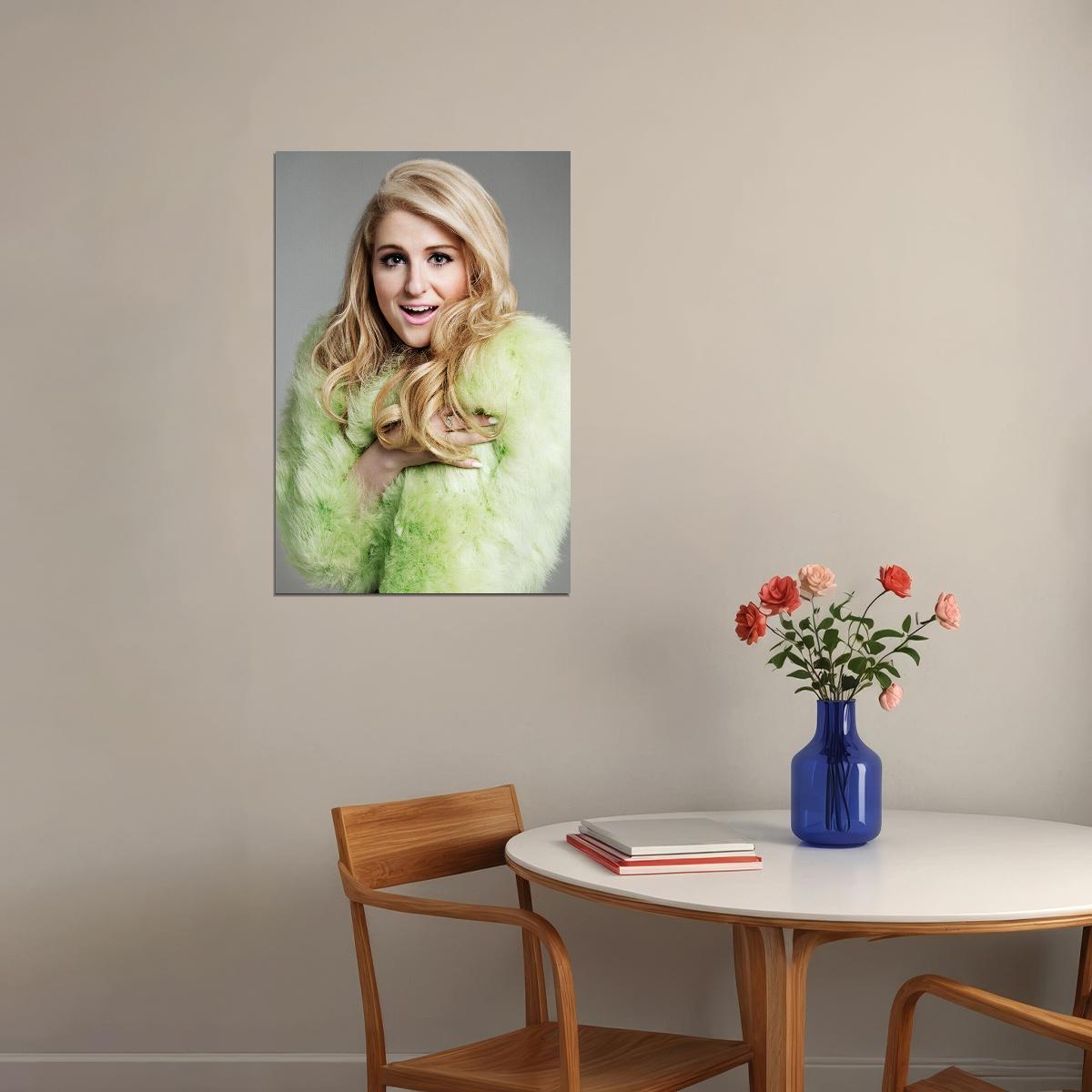 Meghan Trainor Celebrity Singer Artist Idol Poster Wall Art Print Home Wall Decor - xonomax