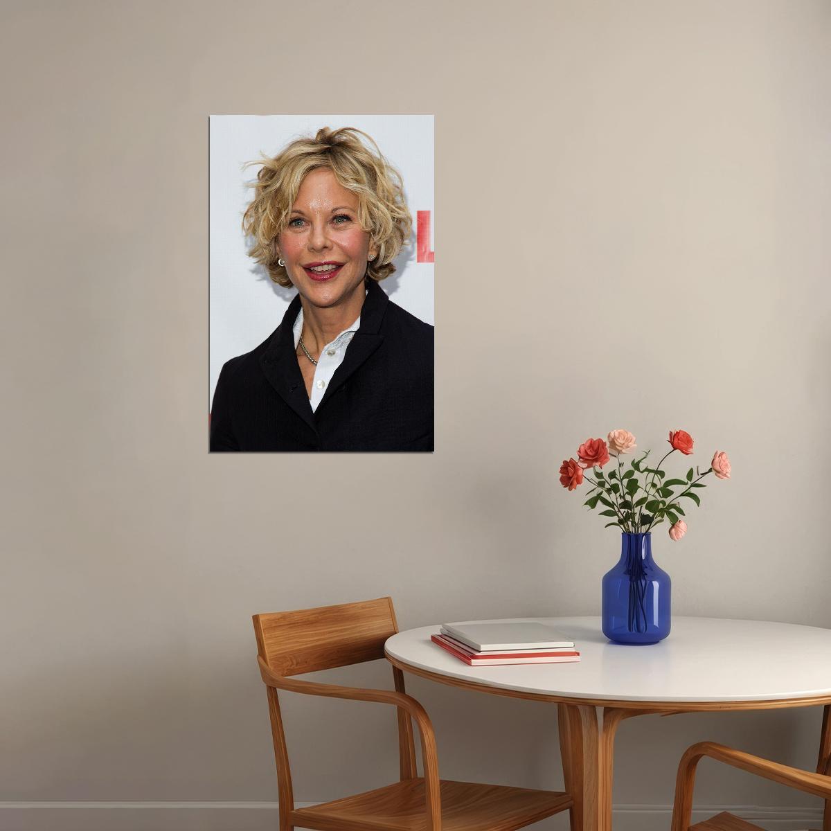 Meg Ryan Celebrity Tv Series Actress Artist Idol Poster Wall Art Print Home Wall Decor - xonomax