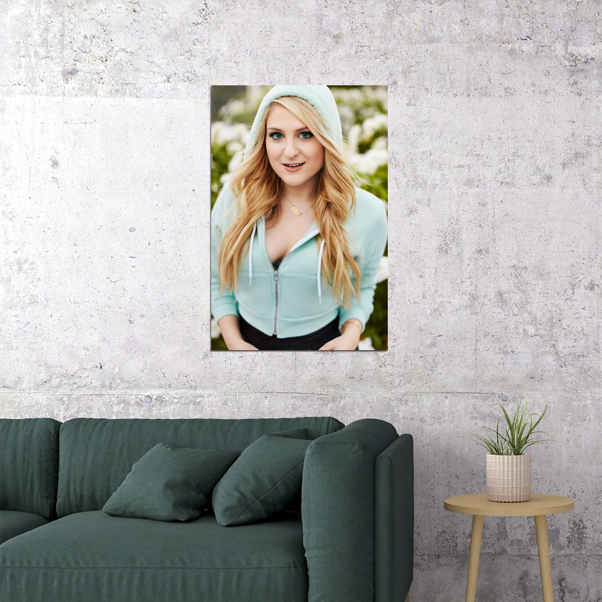Meghan Trainor Celebrity Singer Artist Star Poster Wall Art Print Home Wall Decor - xonomax