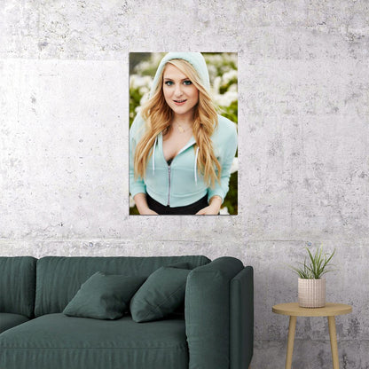 Meghan Trainor Celebrity Singer Artist Star Poster Wall Art Print Home Wall Decor - xonomax