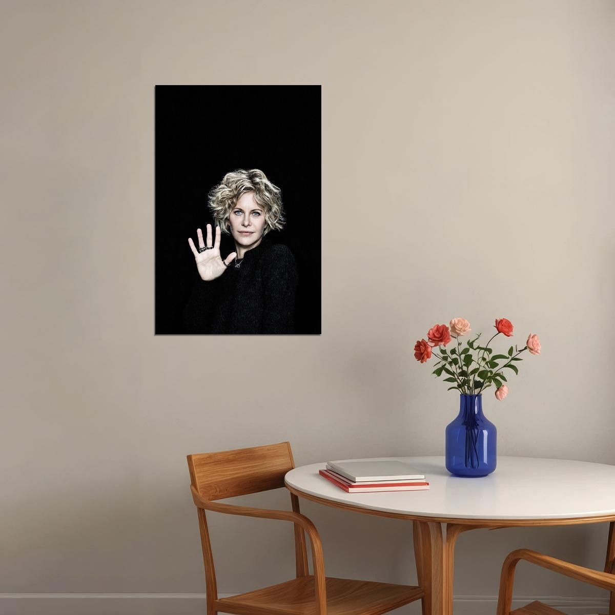 Meg Ryan Celebrity Tv Series Actress Artist Star Poster Wall Art Print Home Wall Decor - xonomax