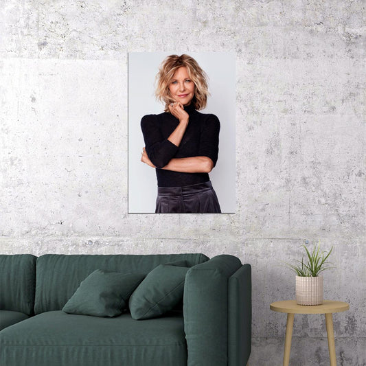 Meg Ryan Celebrity Movie Actress Artist Star Poster Wall Art Print Home Wall Decor - xonomax