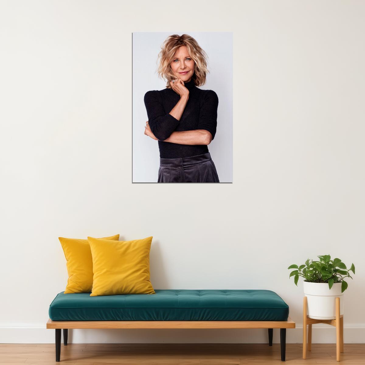 Meg Ryan Celebrity Movie Actress Artist Star Poster Wall Art Print Home Wall Decor - xonomax