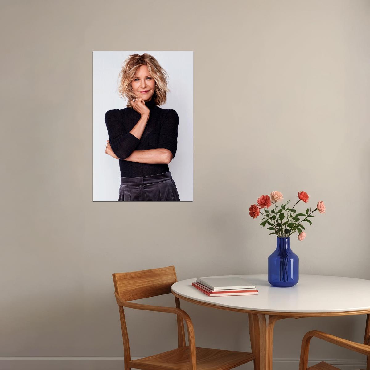 Meg Ryan Celebrity Movie Actress Artist Star Poster Wall Art Print Home Wall Decor - xonomax
