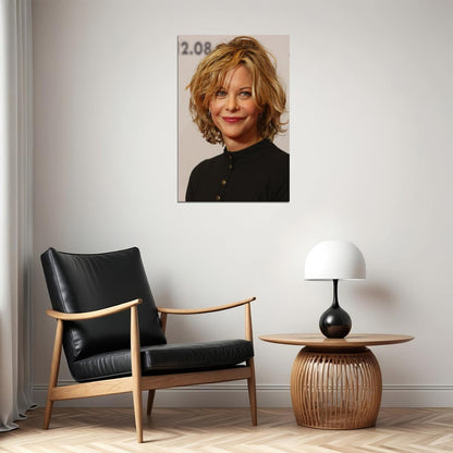 Meg Ryan Celebrity Movie Actress Artist Idol Poster Wall Art Print Home Wall Decor - xonomax