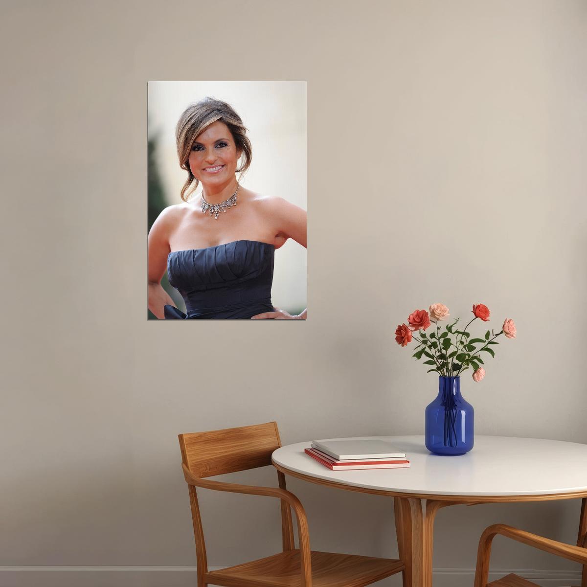 Mariska Hargitay Celebrity Cinema Actor Artist Star Poster Wall Art Print Home Wall Decor - xonomax