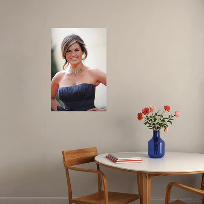 Mariska Hargitay Celebrity Cinema Actor Artist Star Poster Wall Art Print Home Wall Decor - xonomax
