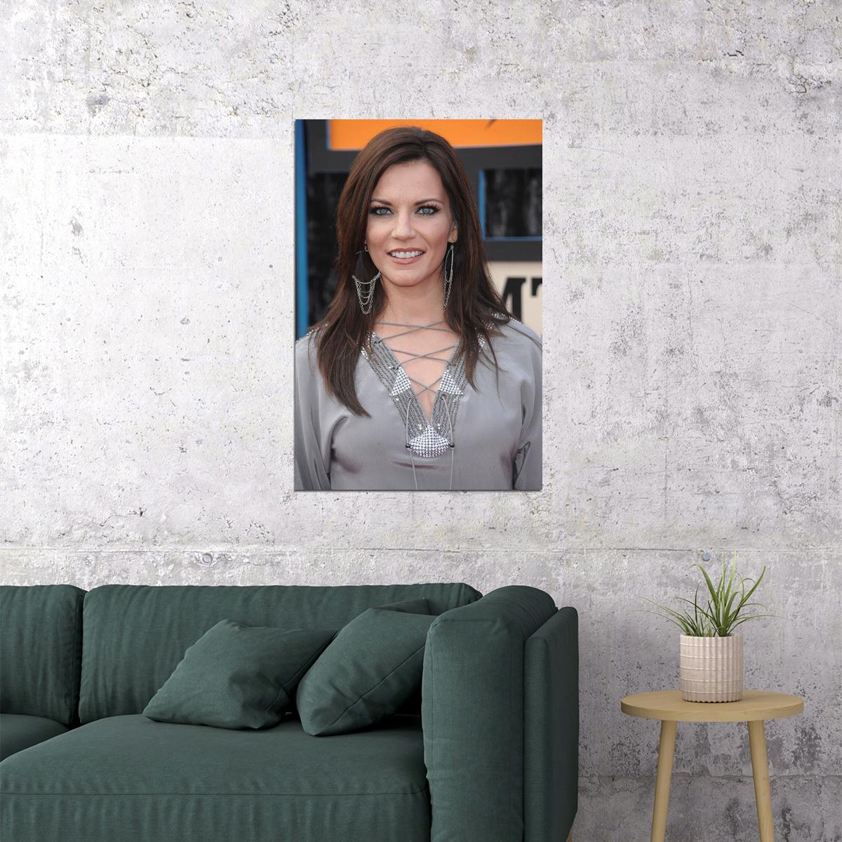 Martina Mcbride Celebrity Music Singer Idol Poster Wall Art Print Home Wall Decor - xonomax