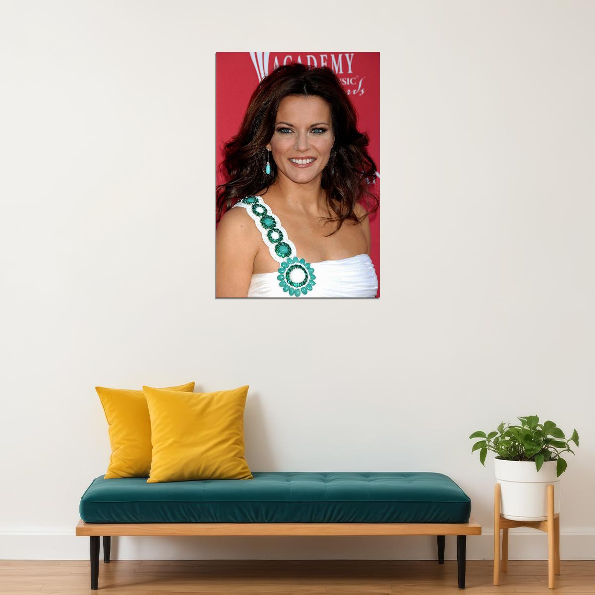 Martina Mcbride Celebrity Music Singer Star Poster Wall Art Print Home Wall Decor - xonomax