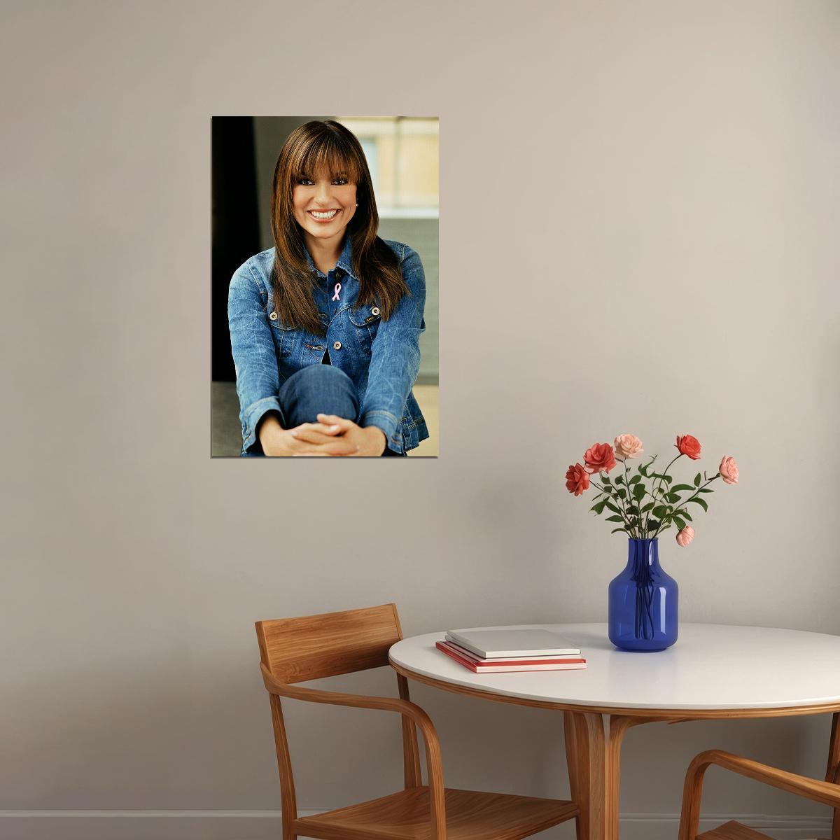 Mariska Hargitay Celebrity Tv Series Actor Star Poster Wall Art Print Home Wall Decor - xonomax