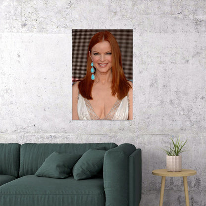 Marcia Cross Celebrity Tv Series Actress Sexy Star Poster Wall Art Print Home Wall Decor