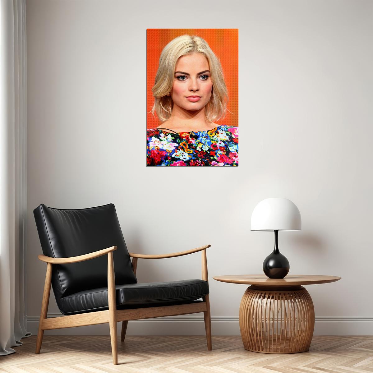 Margot Robbie Sexy Cinema Actress Artist Star Poster Wall Art Print Home Wall Decor - xonomax