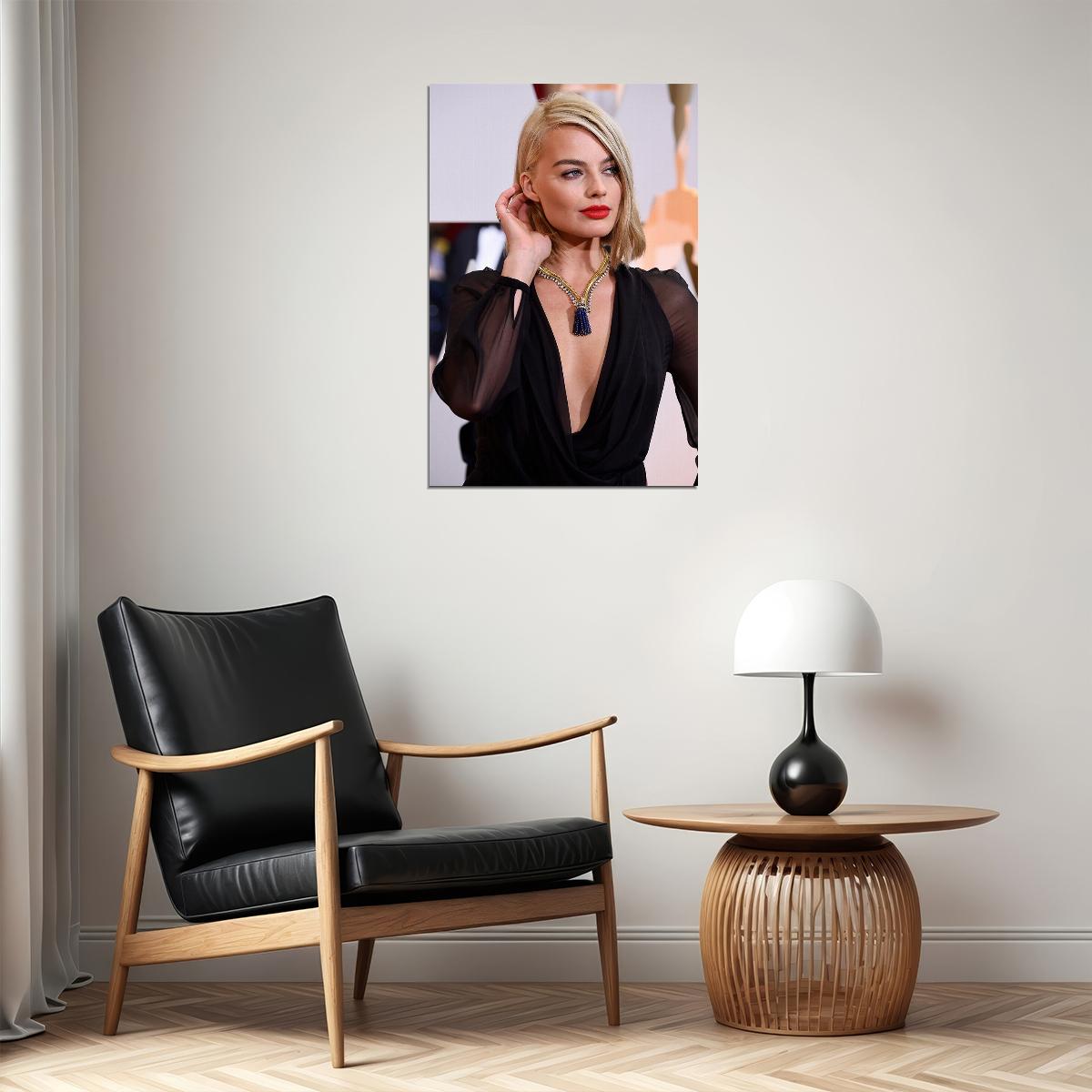 Margot Robbie Cinema Actor Producer Idol Poster Wall Art Print Home Wall Decor - xonomax