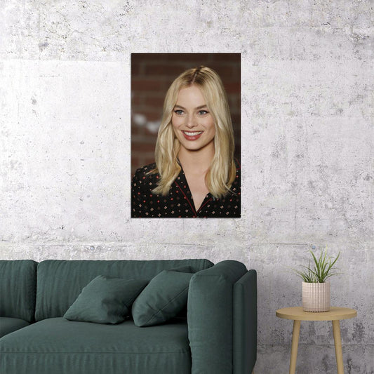 Margot Robbie Cinema Actor Producer Star Poster Wall Art Print Home Wall Decor - xonomax