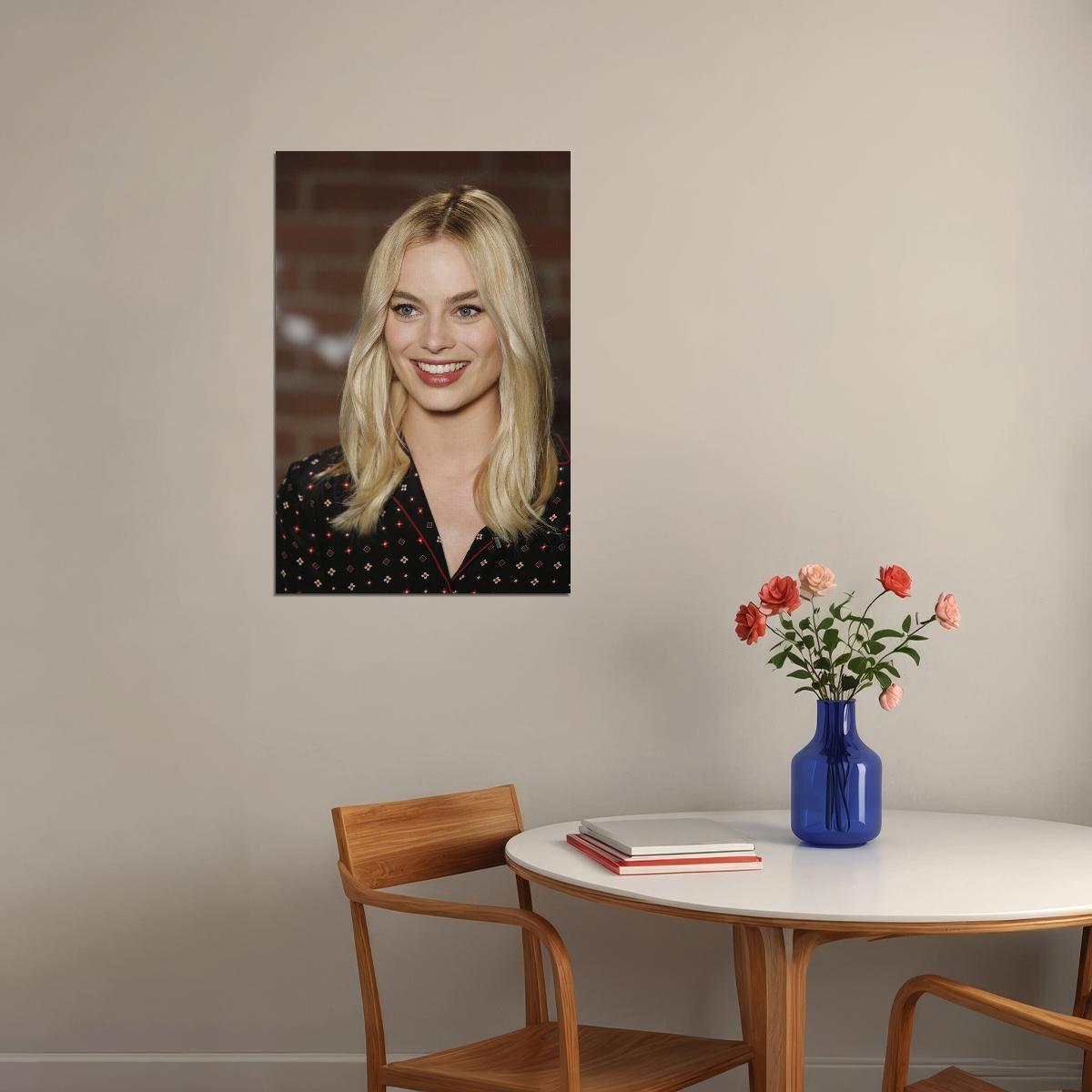 Margot Robbie Cinema Actor Producer Star Poster Wall Art Print Home Wall Decor - xonomax