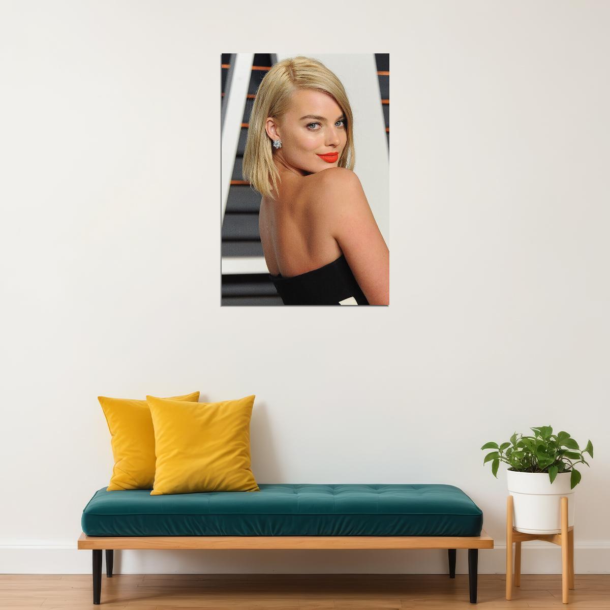 Margot Robbie Tv Series Actress Producer Star Poster Wall Art Print Home Wall Decor - xonomax