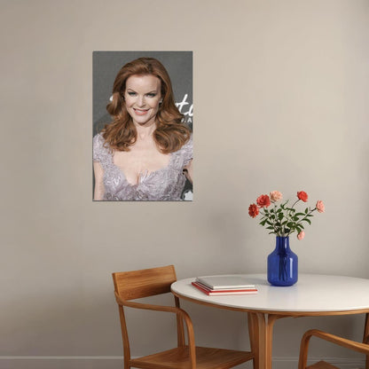 Marcia Cross Celebrity Tv Series Actress Star Poster Wall Art Print Home Wall Decor - xonomax
