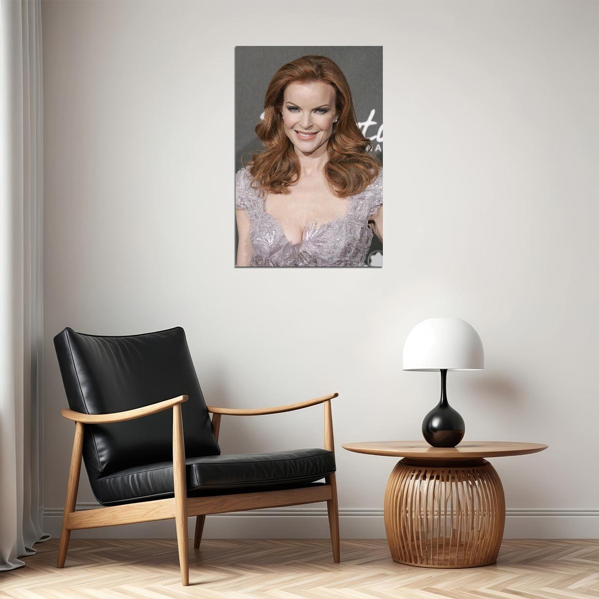 Marcia Cross Celebrity Tv Series Actress Star Poster Wall Art Print Home Wall Decor - xonomax