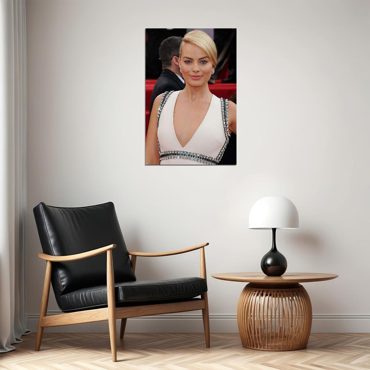 Margot Robbie Cinema Actress Producer Idol Poster Wall Art Print Home Wall Decor - xonomax
