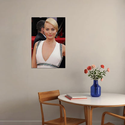 Margot Robbie Cinema Actress Producer Idol Poster Wall Art Print Home Wall Decor - xonomax
