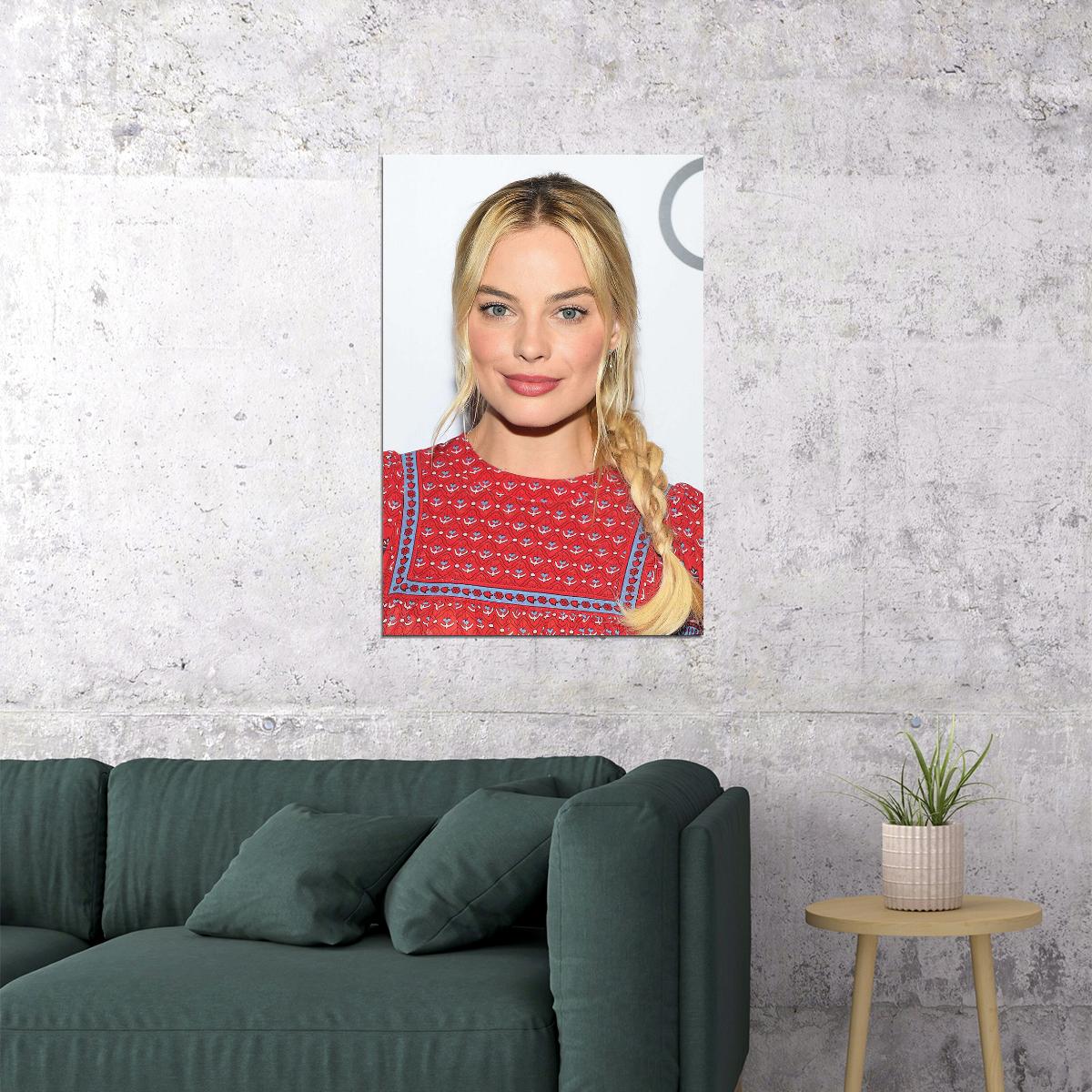 Margot Robbie Cinema Actress Producer Star Poster Wall Art Print Home Wall Decor - xonomax