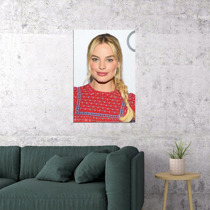Margot Robbie Cinema Actress Producer Star Poster Wall Art Print Home Wall Decor - xonomax