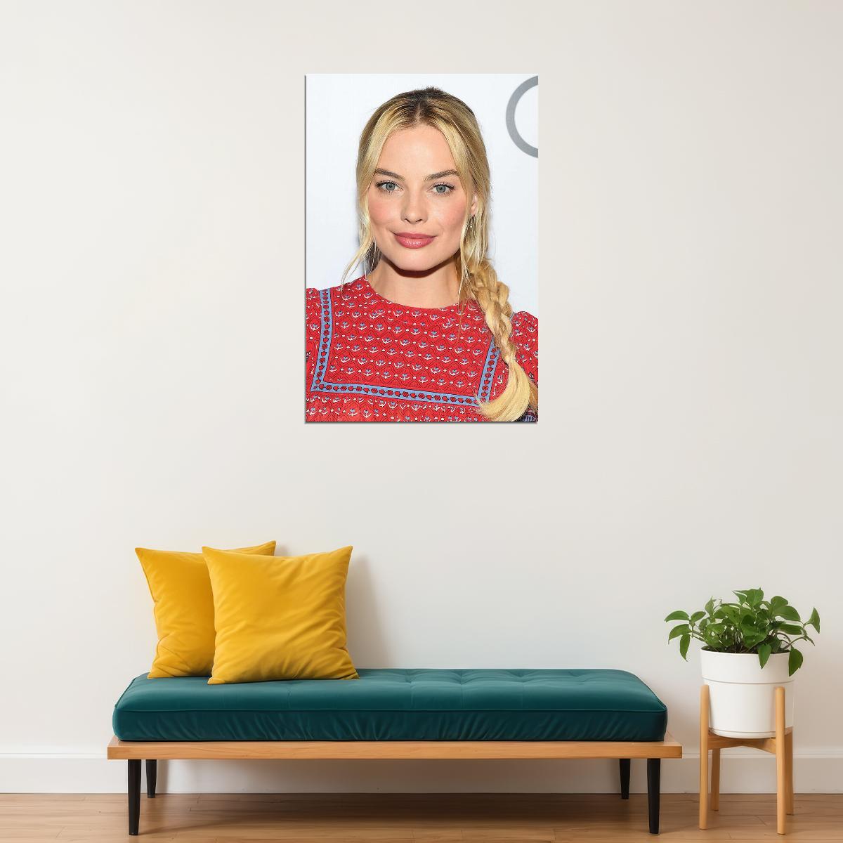 Margot Robbie Cinema Actress Producer Star Poster Wall Art Print Home Wall Decor - xonomax