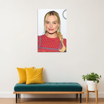 Margot Robbie Cinema Actress Producer Star Poster Wall Art Print Home Wall Decor - xonomax