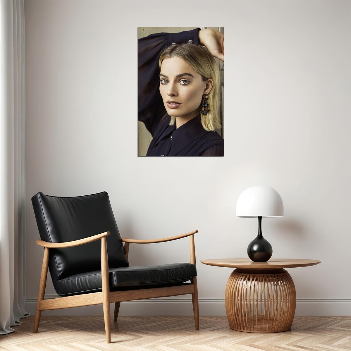 Margot Robbie Movie Actress Producer Artist Idol Poster Wall Art Print Home Wall Decor - xonomax