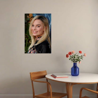 Margot Robbie Movie Actor Actress Artist Idol Poster Wall Art Print Home Wall Decor - xonomax