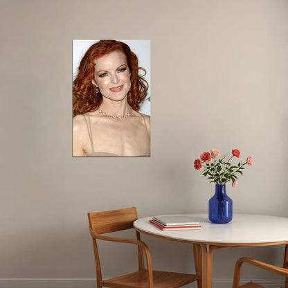 Marcia Cross Celebrity Movie Actress Star Poster Wall Art Print Home Wall Decor - xonomax