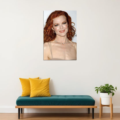 Marcia Cross Celebrity Movie Actress Star Poster Wall Art Print Home Wall Decor - xonomax