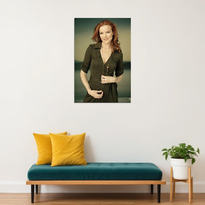 Marcia Cross Celebrity Movie Actress Idol Poster Wall Art Print Home Wall Decor - xonomax