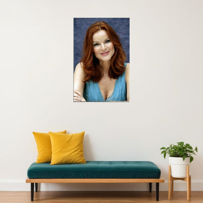 Marcia Cross Celebrity Cinema Actress Idol Poster Wall Art Print Home Wall Decor - xonomax