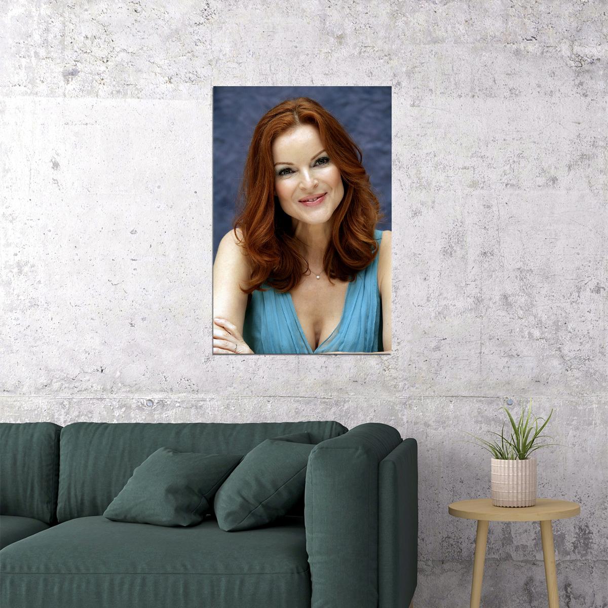 Marcia Cross Celebrity Cinema Actress Idol Poster Wall Art Print Home Wall Decor - xonomax