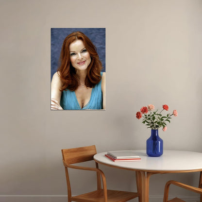 Marcia Cross Celebrity Cinema Actress Idol Poster Wall Art Print Home Wall Decor - xonomax