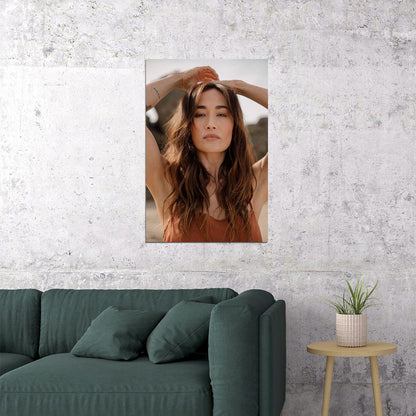 Maggie Q Quigley Cinema Actor Model Star Poster Wall Art Print Home Wall Decor - xonomax