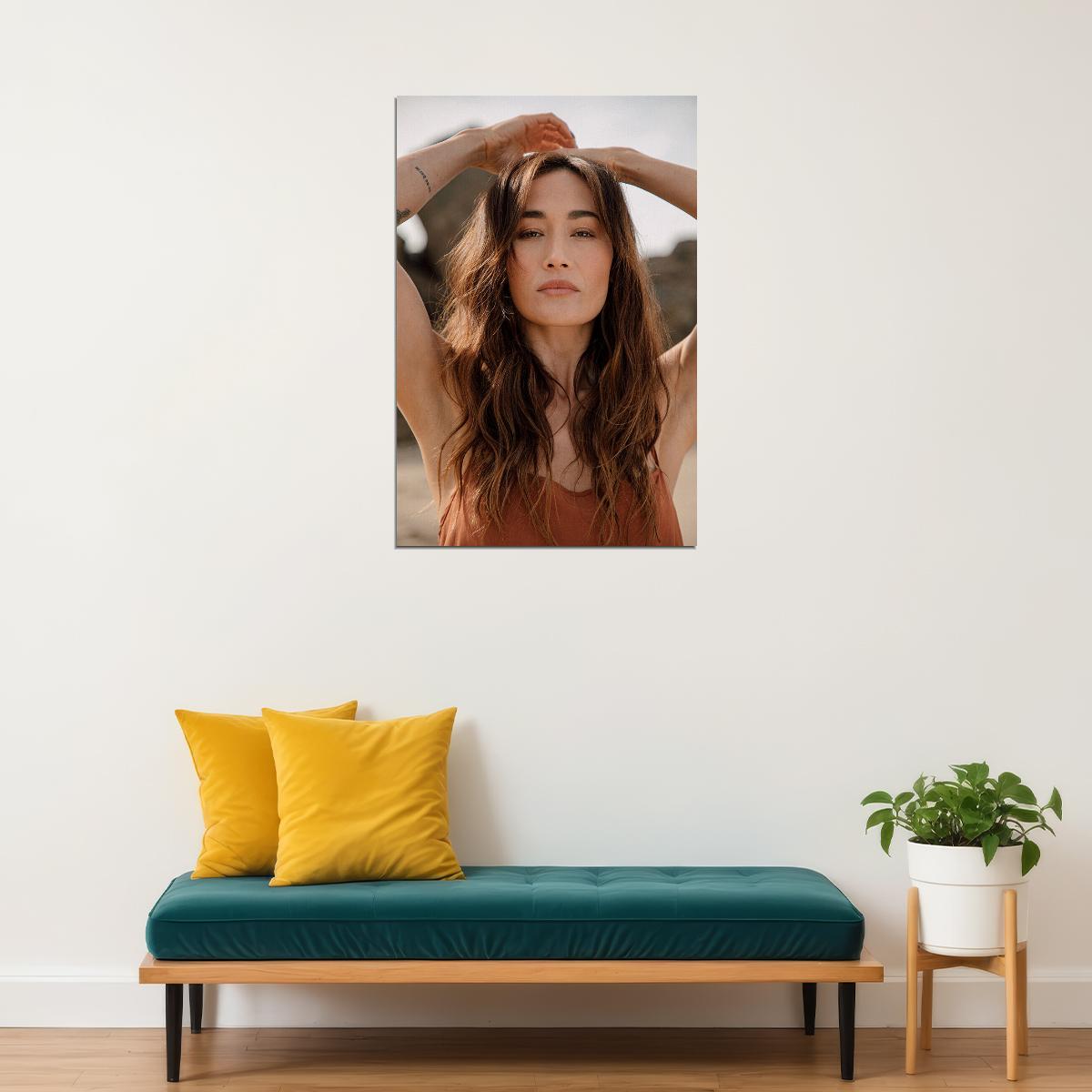 Maggie Q Quigley Cinema Actor Model Star Poster Wall Art Print Home Wall Decor - xonomax