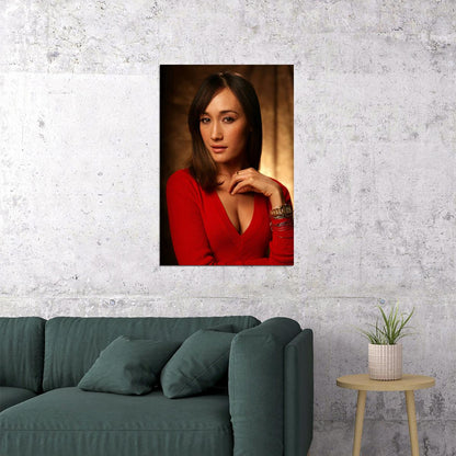Maggie Q Quigley Cinema Actor Model Idol Poster Wall Art Print Home Wall Decor - xonomax