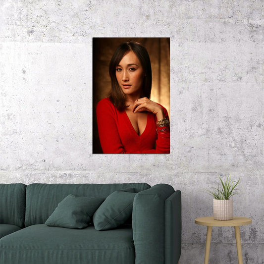 Maggie Q Quigley Cinema Actor Model Idol Poster Wall Art Print Home Wall Decor - xonomax
