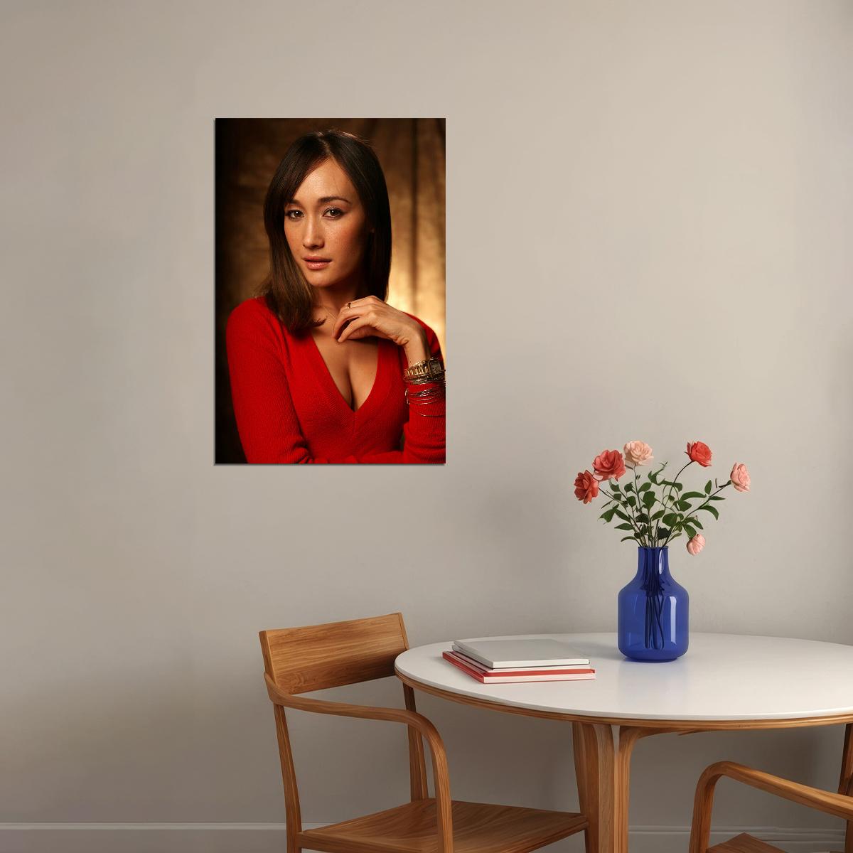 Maggie Q Quigley Cinema Actor Model Idol Poster Wall Art Print Home Wall Decor - xonomax